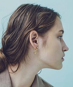 【人気】ete ビジューハグピアス イエローゴールド 楽天市場】ビジュー ハグピアス ete エテ アクセサリー・腕時計
